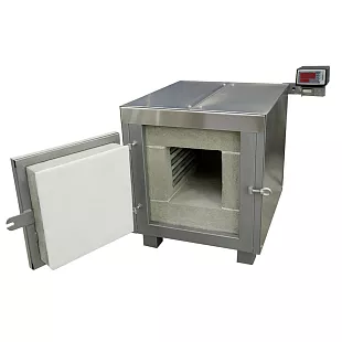 Камерная печь СНО-4.8.2,5/11.5-И1 29 кВт до 1150 С' 400х800х250 мм огнеупоры